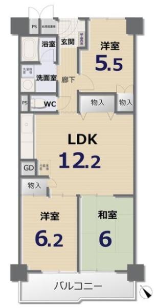 桂川ハイツ２号館