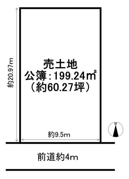 京都市左京区鹿ケ谷桜谷町　建築条件無売土地