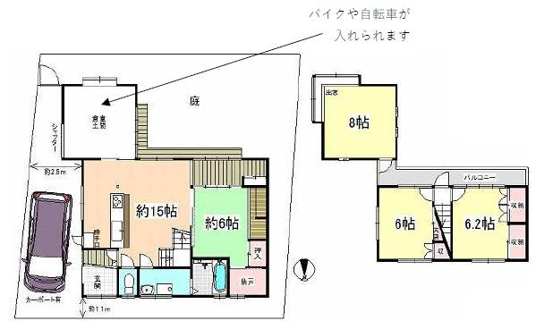 京都市右京区常盤神田町　中古戸建