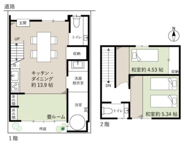 京都市上京区千本通二条下る東入主税町の中古一戸建て