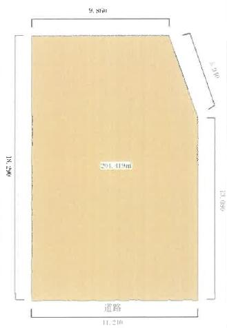 京都市北区小山西大野町　建築条件無売土地