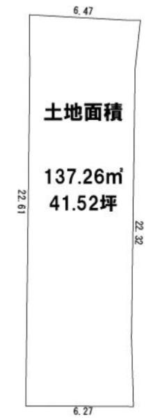 京都市北区上賀茂北大路町 建築条件無売土地