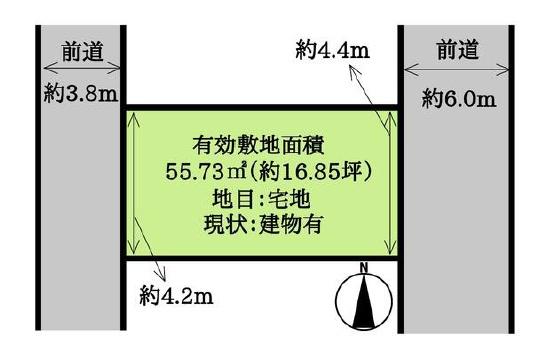 京都市右京区太秦青木ケ原町の土地