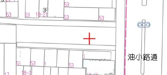 京都市南区西九条島町　建築条件無売土地