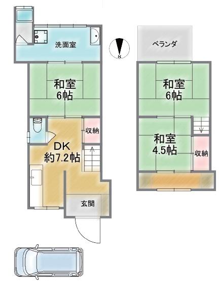 京都市右京区太秦堀池町 中古戸建