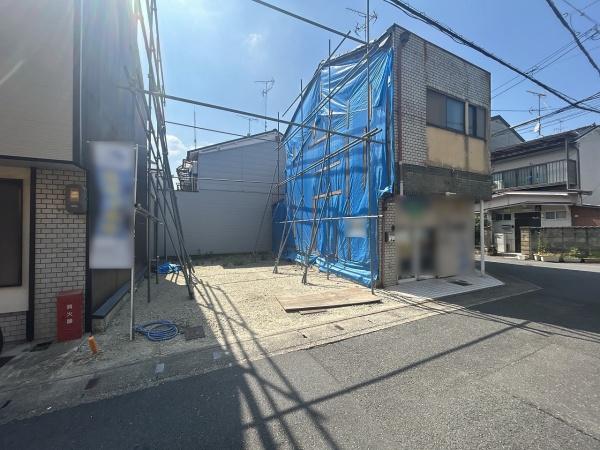 京都市右京区太秦土本町　建築条件無売土地