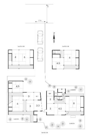 京都市北区小山上初音町の中古一戸建て