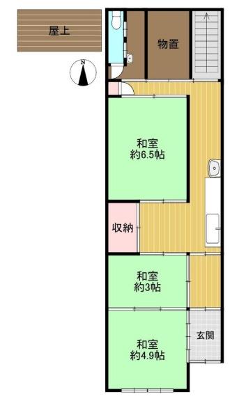 京都市南区八条内田町　中古戸建