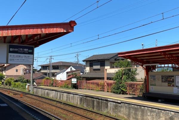 京都市左京区上高野木ノ下町の土地(三宅八幡駅(叡山電鉄叡山本線))