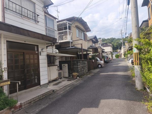 京都市左京区修学院西沮沢町の土地