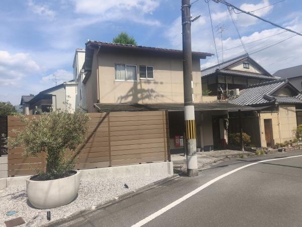 京都市北区小山下内河原町　古家付売土地