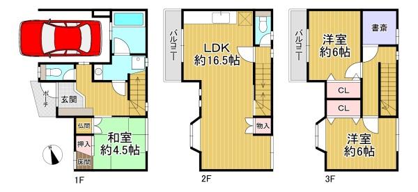 京都市左京区浄土寺真如町の中古一戸建て