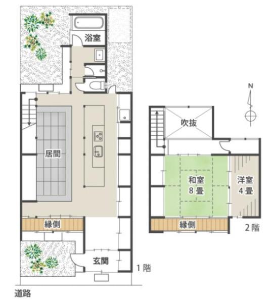 京都市北区小山西花池町の中古一戸建て