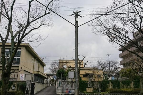 京都市北区紫竹上緑町の土地(京都市立紫竹小学校)