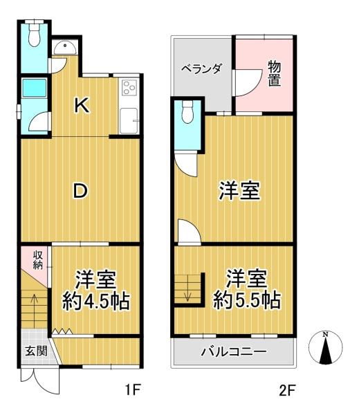 京都市右京区太秦蜂岡町の中古一戸建て