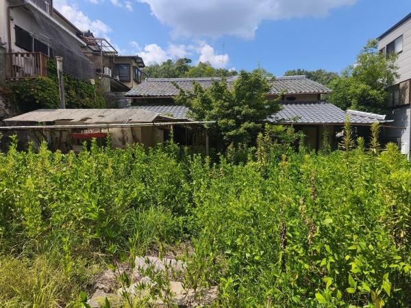 京都市北区衣笠氷室町 古家付売土地