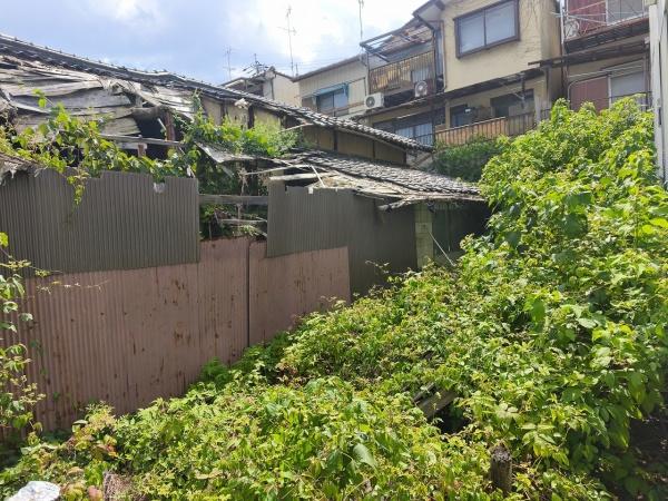 京都市北区衣笠氷室町　古家付売土地