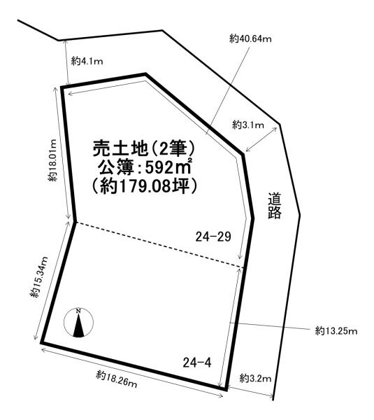 京都市北区大北山原谷乾町の土地