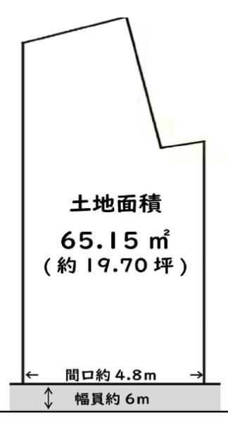 京都市右京区梅津構口町　建築条件無売土地