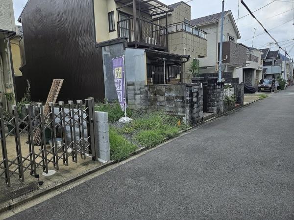 京都市北区小山南大野町　建築条件無売土地