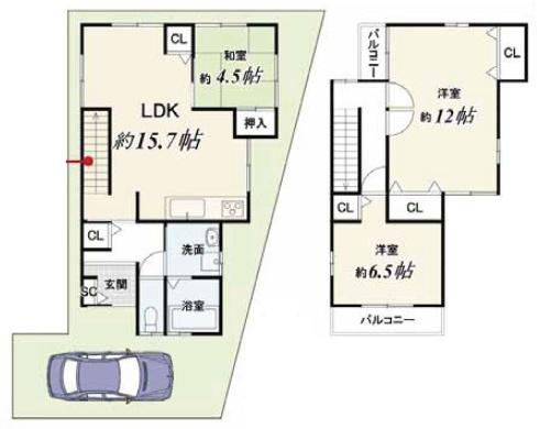 京都市南区吉祥院石原町　中古戸建
