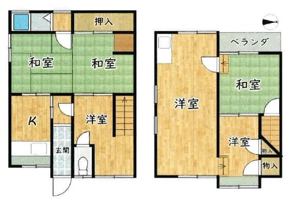 京都市上京区仲之町　中古テラスハウス