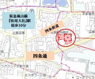 京都市右京区梅津西浦町　建築条件無売土地