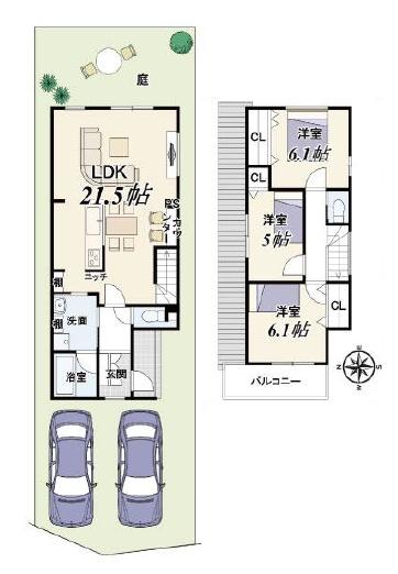 京都市右京区太秦堀池町　新築戸建