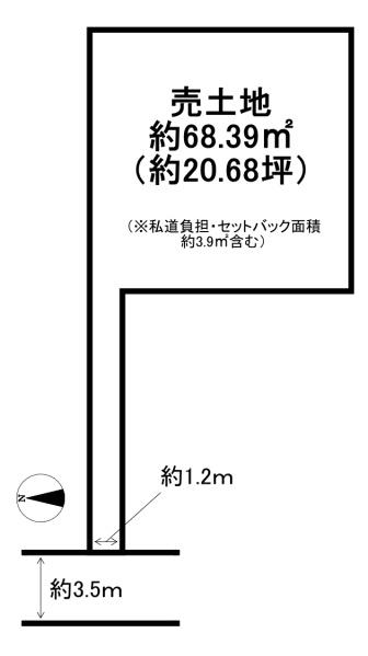 京都市東山区泉涌寺五葉ノ辻町の土地