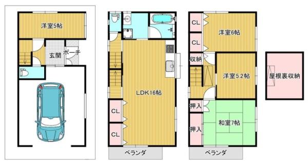 京都市上京区田村備前町の中古一戸建