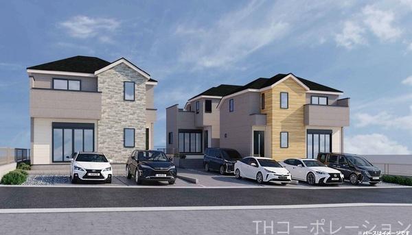 藤沢市石川２期　新築戸建全３棟　３号棟