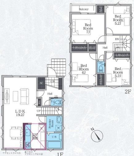 平塚市幸町３期　新築戸建全１棟