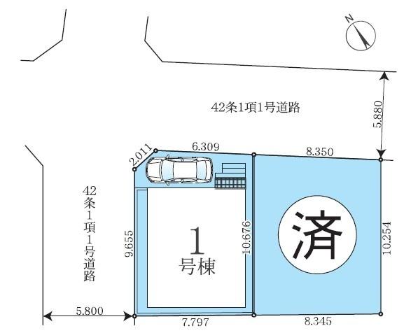 平塚市幸町３期　新築戸建全１棟