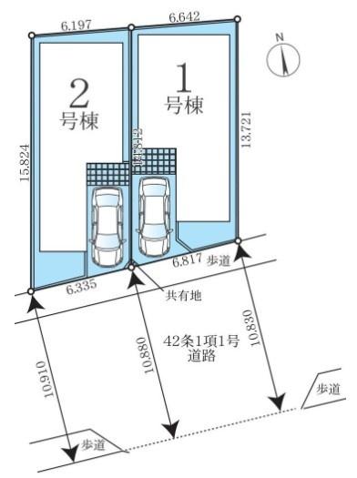 茅ヶ崎市若松町１期　新築戸建全１棟　２号棟