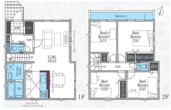 茅ヶ崎市香川２期　新築戸建全１棟