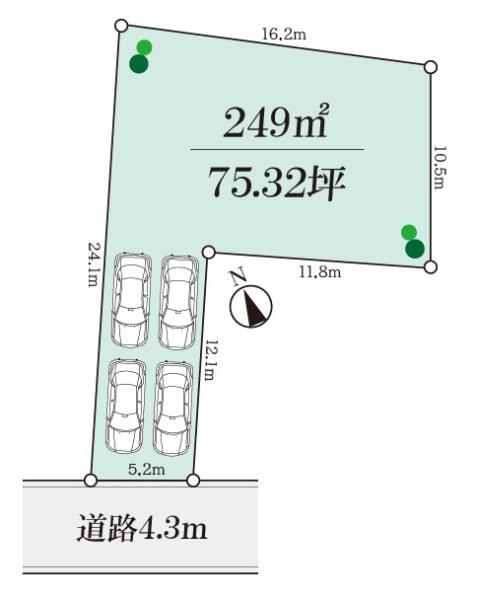 茅ヶ崎市香川７丁目　売地