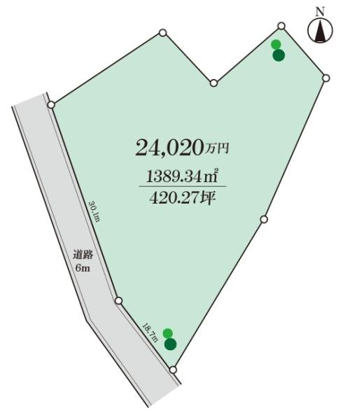 厚木市船子　売地