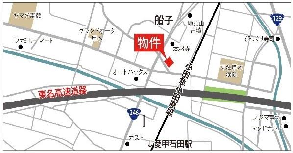 厚木市船子　売地全9区画　No.7