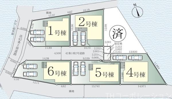 藤沢市高倉７期　新築戸建全６棟　1号棟