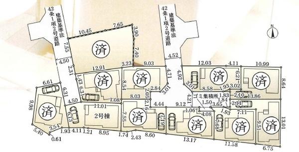 茅ヶ崎市香川５丁目　新築戸建全１０棟　２号棟