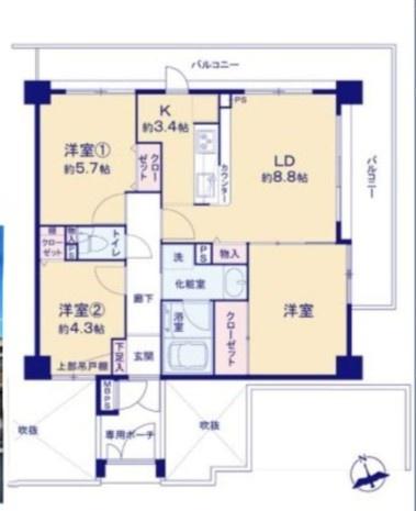 ライオンズマンション藤沢第５　中古マンション