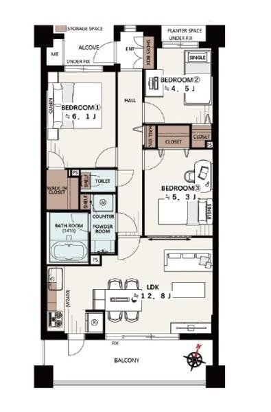 マイキャッスル湘南平塚サザンコート