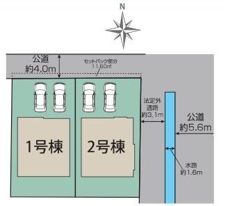 座間市新田宿　新築戸建　全２棟　１号棟
