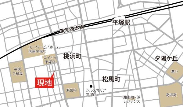 平塚市黒部丘の土地