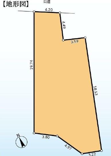 高座郡寒川町岡田３丁目の土地
