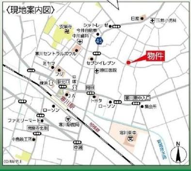 高座郡寒川町岡田３丁目の土地