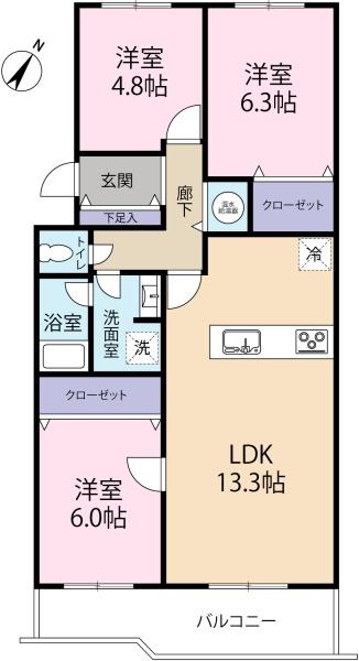 エクレール二宮Ａ号棟