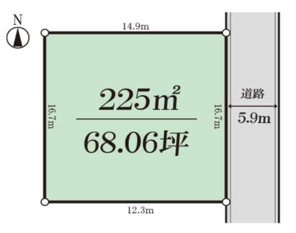 川崎市宮前区初山1丁目　A区画