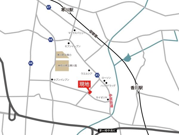 高座郡寒川町大曲３丁目の土地