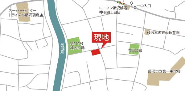 藤沢市鵠沼神明４丁目の土地